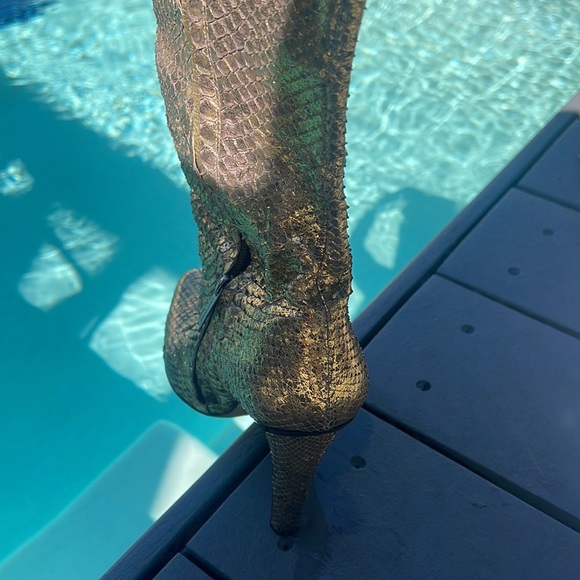 Jimmy Choo python boots size 39 - Picture 8 of 10